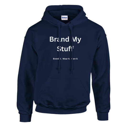 Navy blue customisable Hoodie 